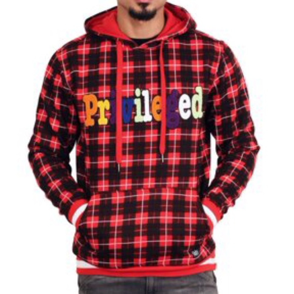 NWT Bleecker & Mercer Privileged Hoodie Sweatshirt